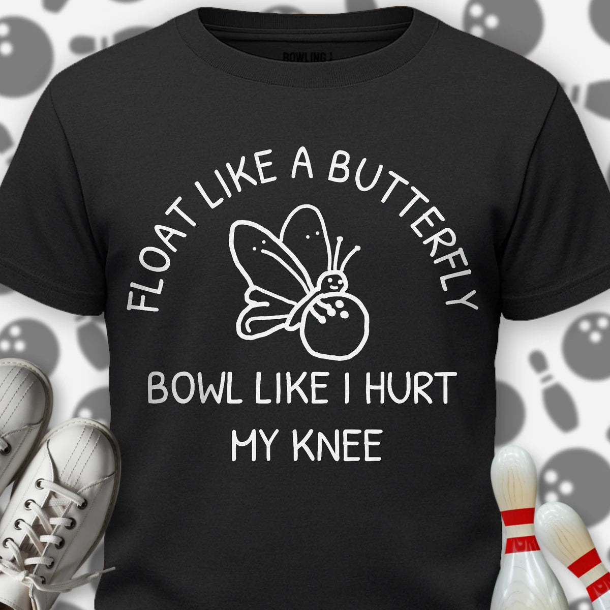 Like I Hurt My Knee Cartoon T-Shirt