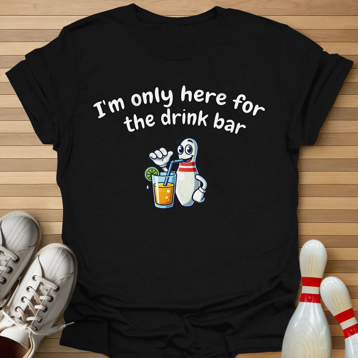 Drink Bar Pin T-Shirt