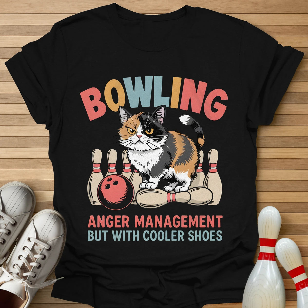 Bowling Anger Management T-Shirt