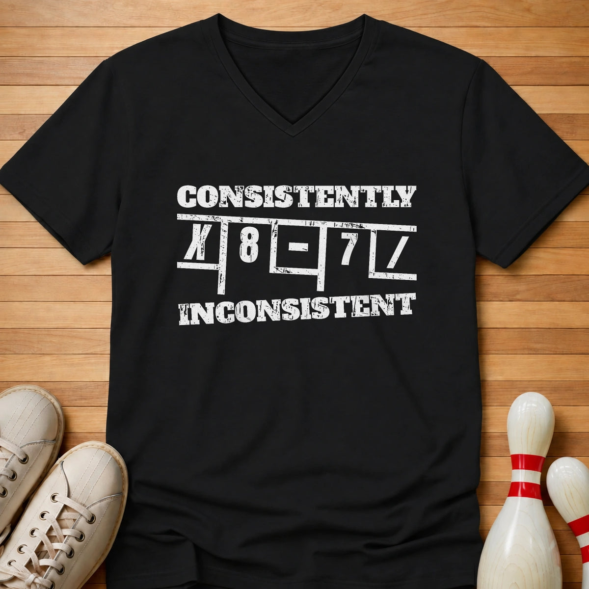Consistently Inconsistent Women's V-Neck