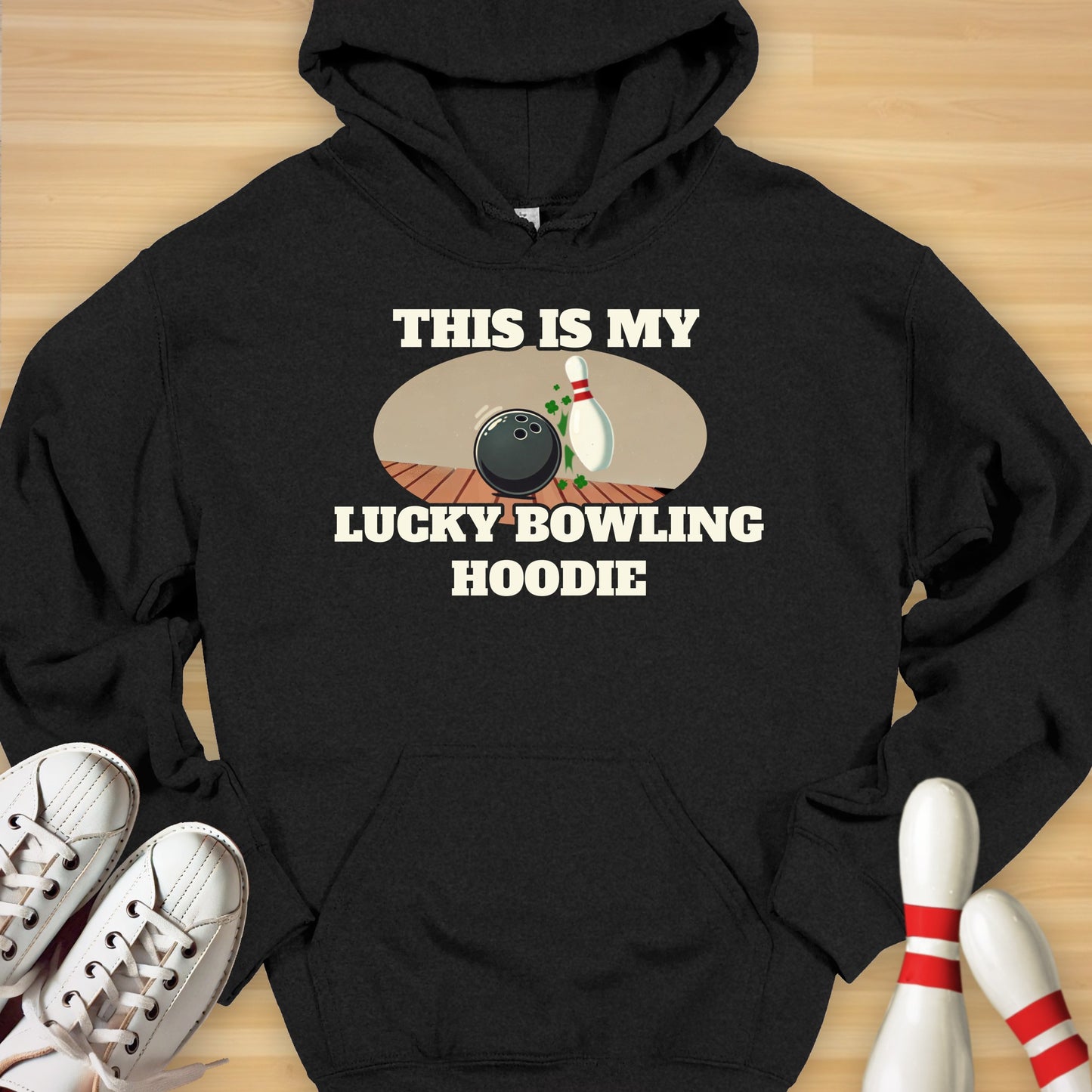 Lucky Bowling Hoodie Hoodie