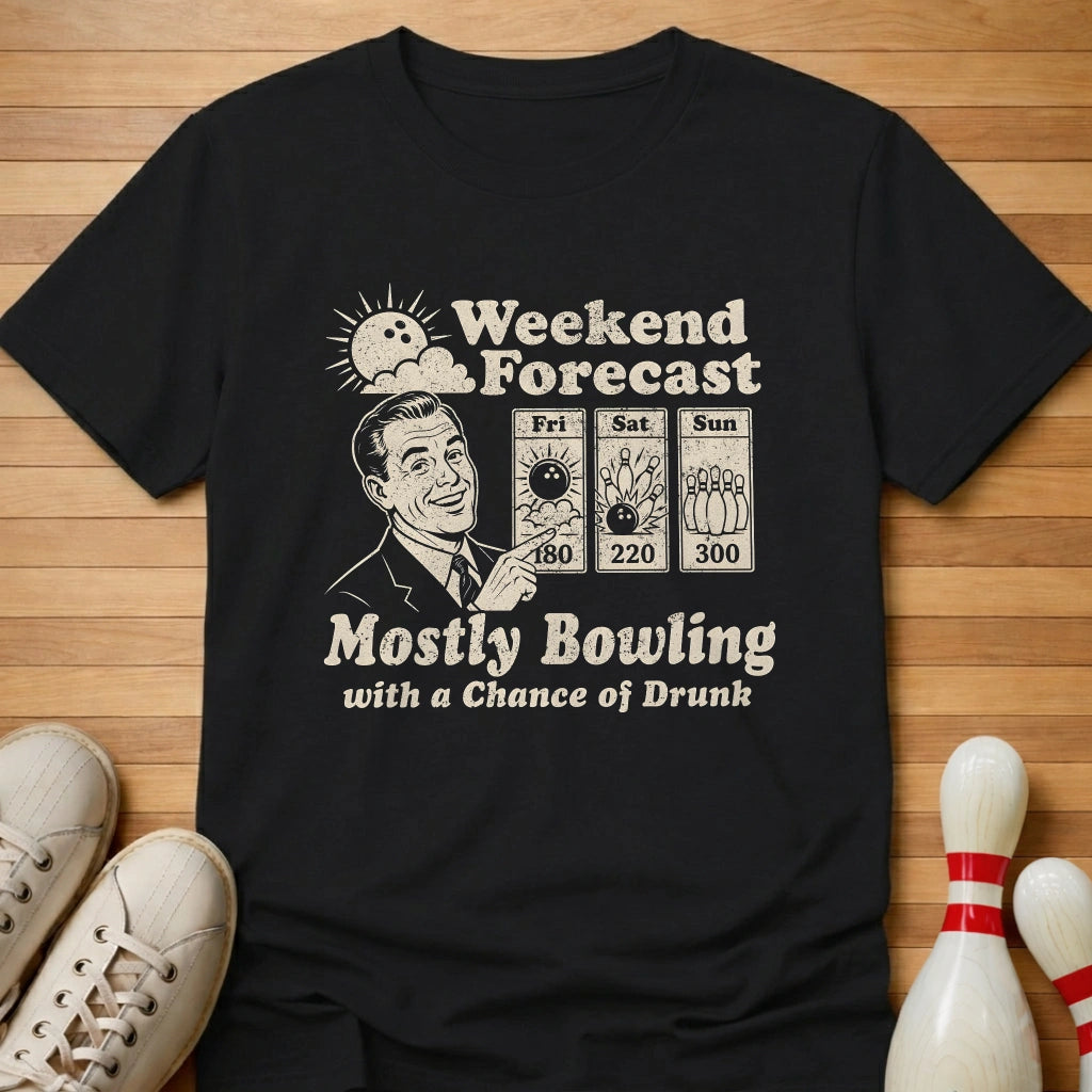 Forecast of Bowling T-Shirt