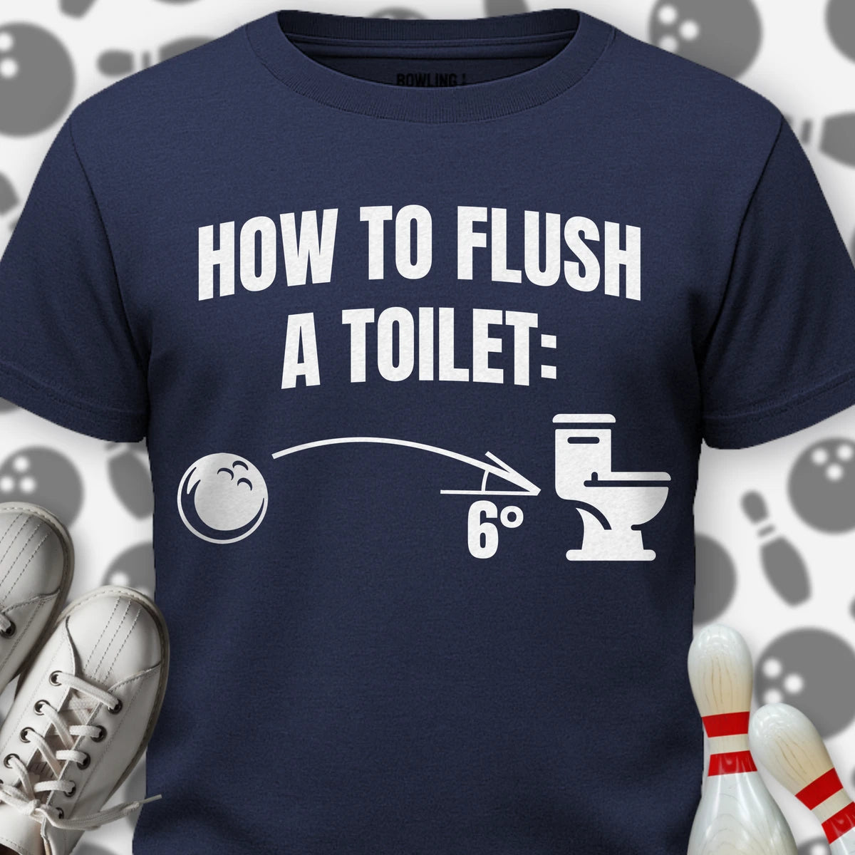 How To Flush T-Shirt