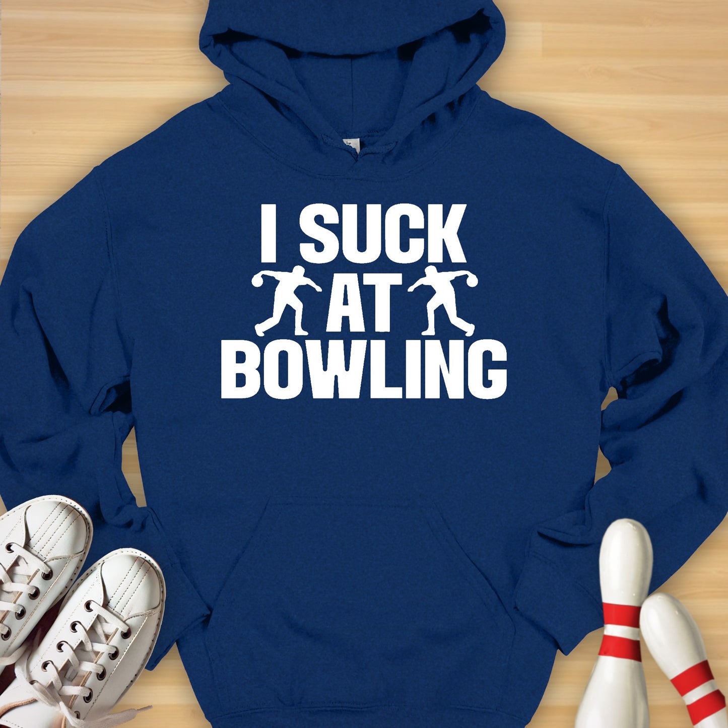 I Suck At Bowling Hoodie