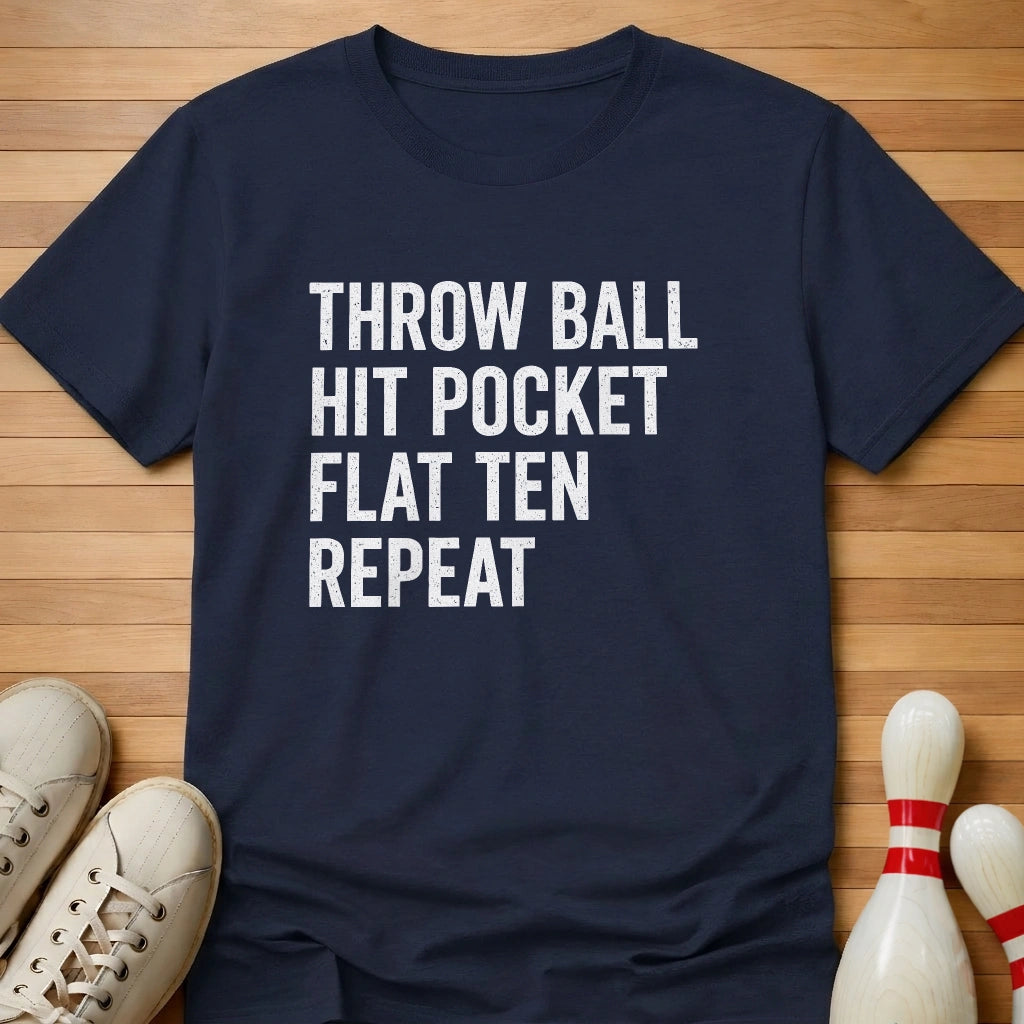 Throw Flat Ten Repeat T-Shirt