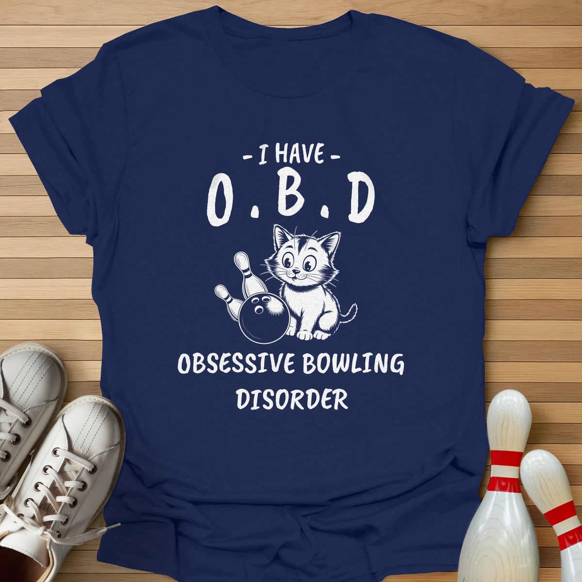 Obsessive Bowling Disorder T-Shirt