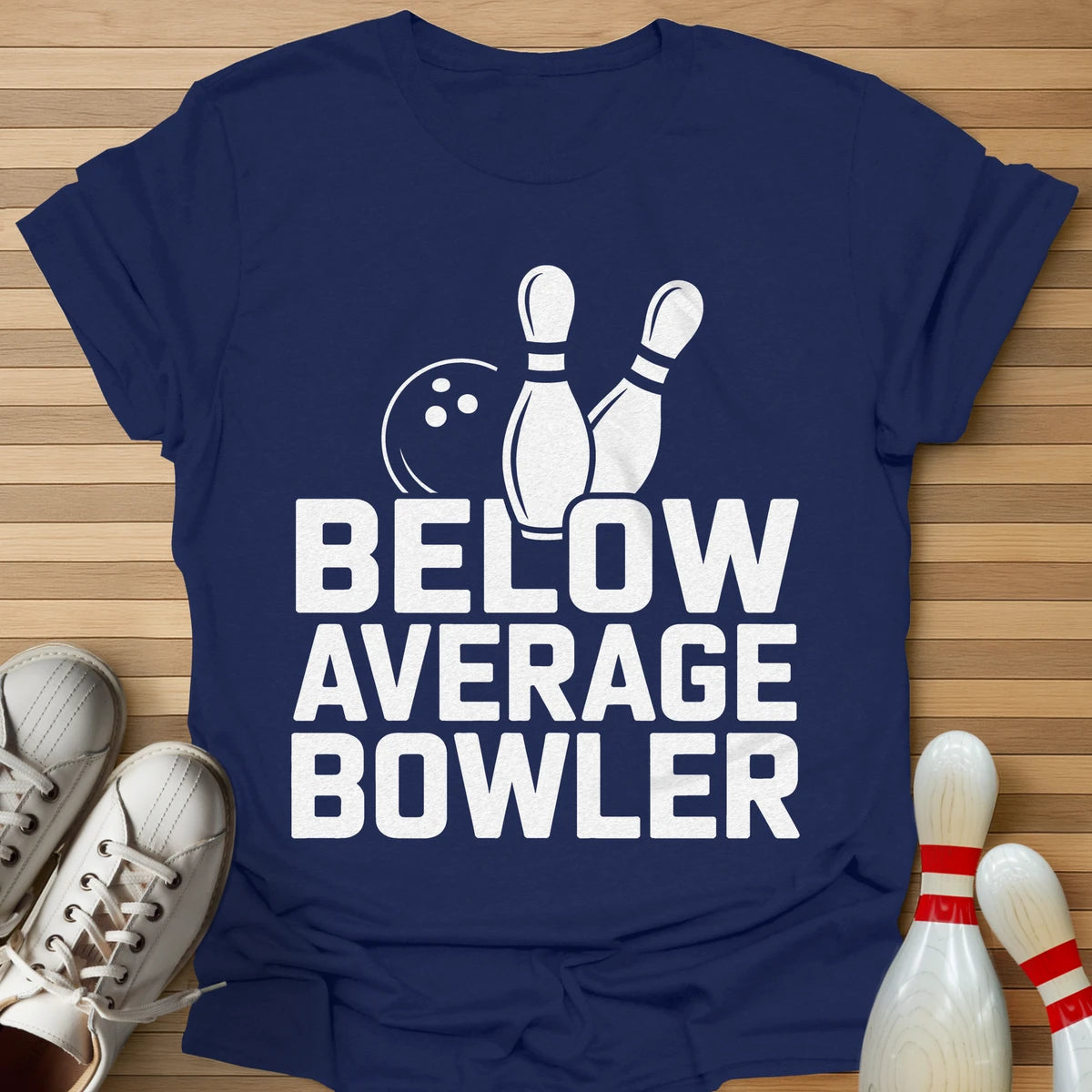 Below Average Bowler T-Shirt