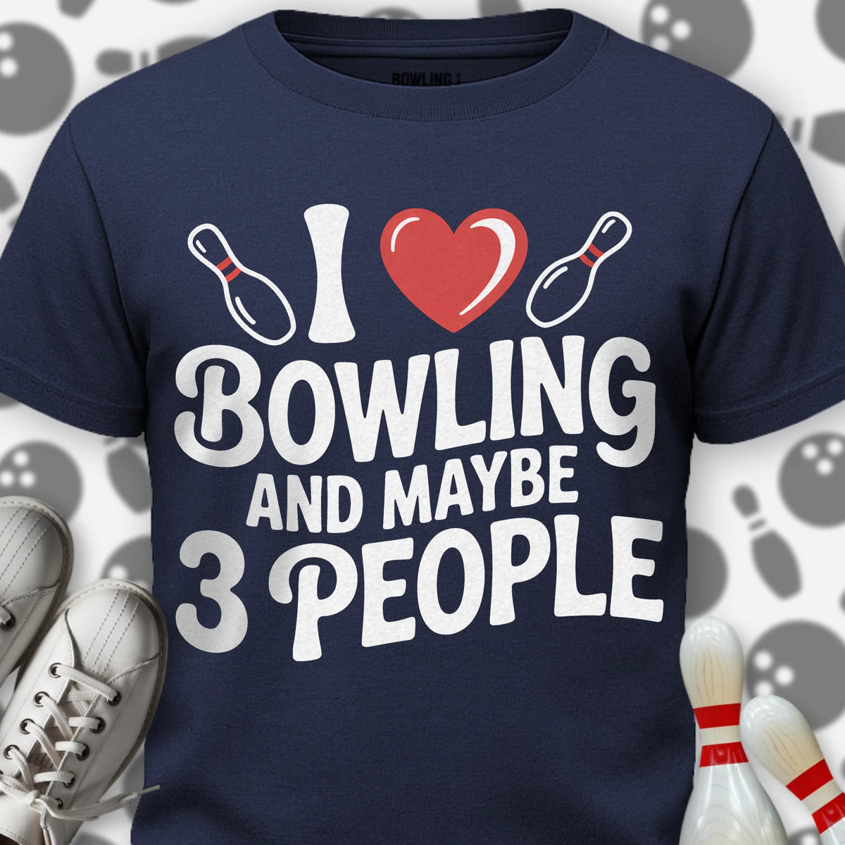I Heart Bowling T-Shirt