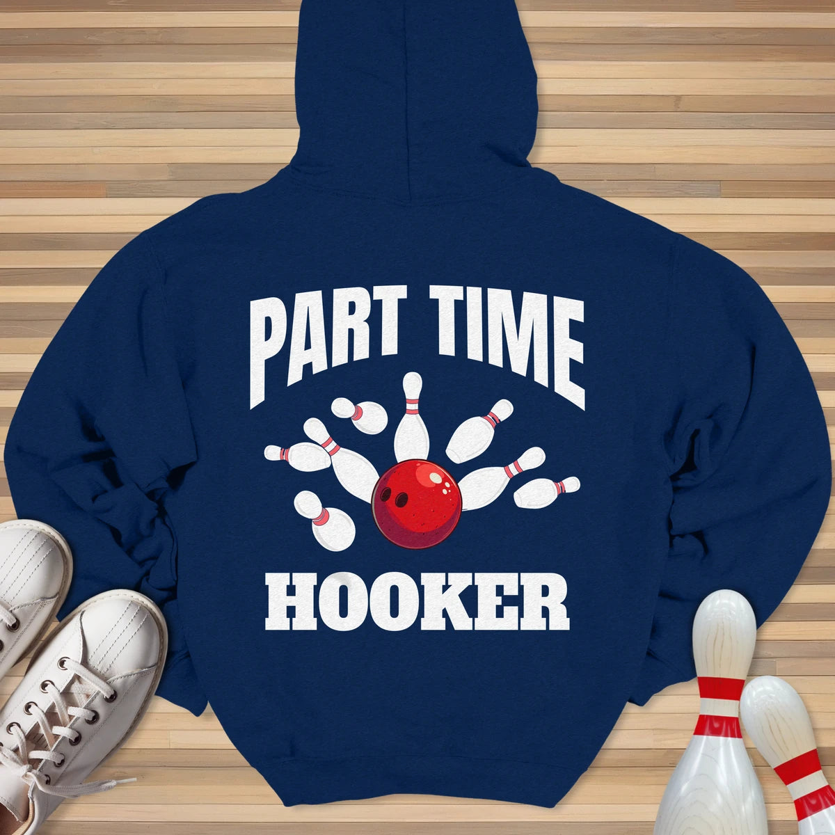 Part Time Cartoon Hoodie