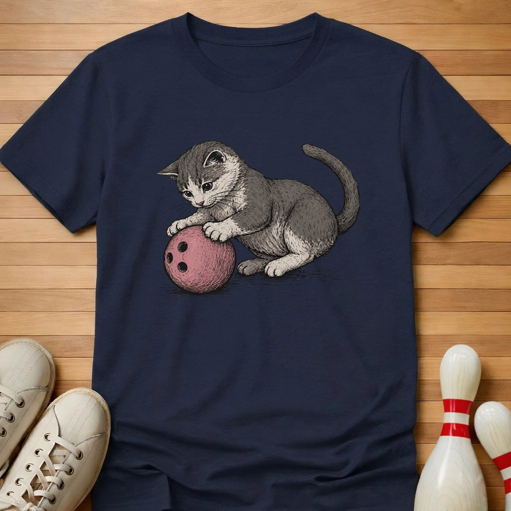 Bowling Cat T-Shirt