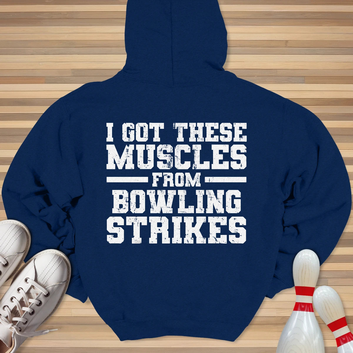 Muscles From Strikes Hoodie