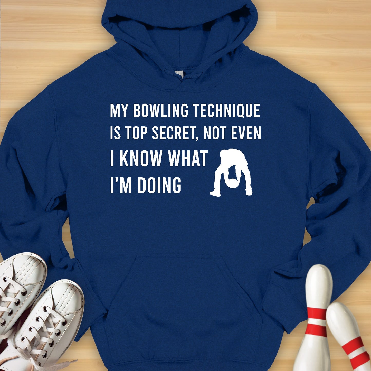 Top Secret Bowling Technique Hoodie