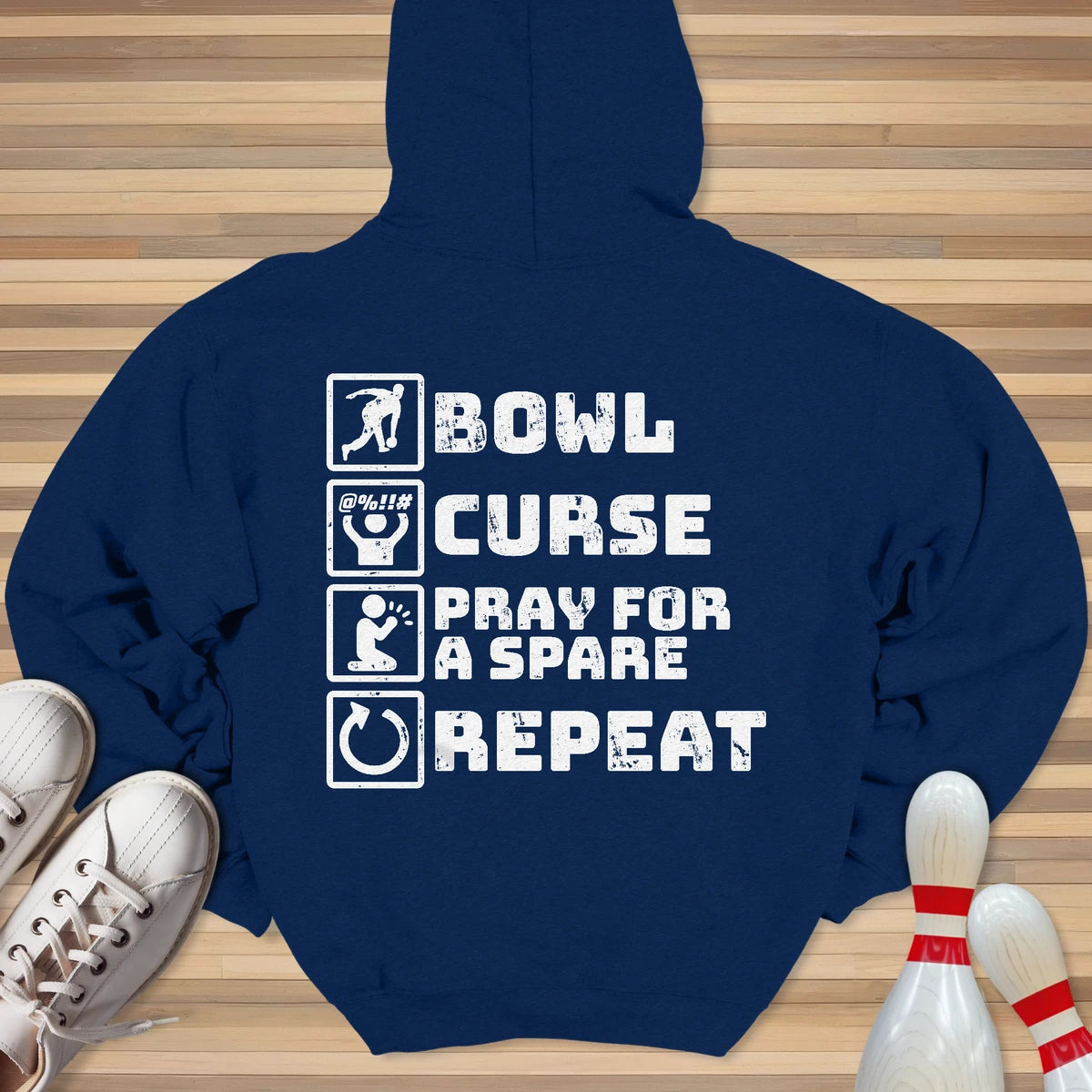 Pray For Spare Repeat Hoodie