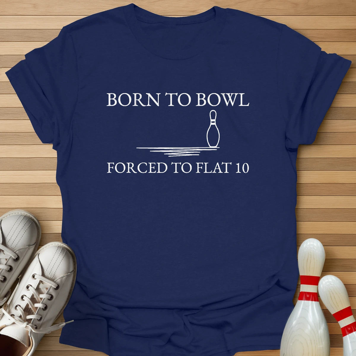 Forced To Flat 10 T-Shirt