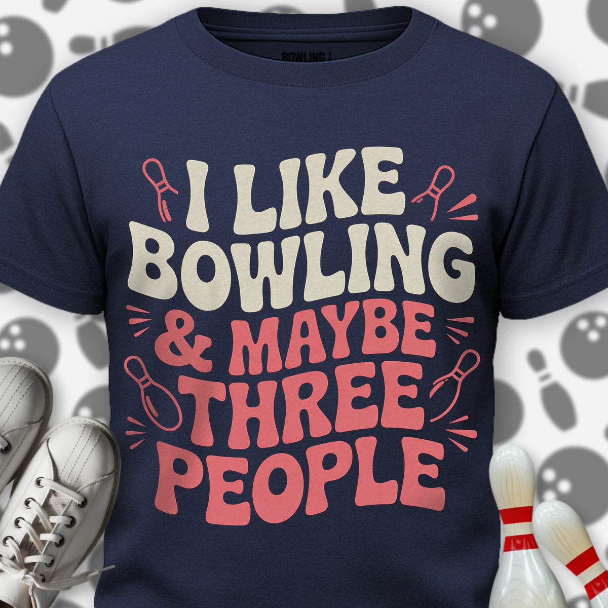 I Like Bowling Groovy T-Shirt
