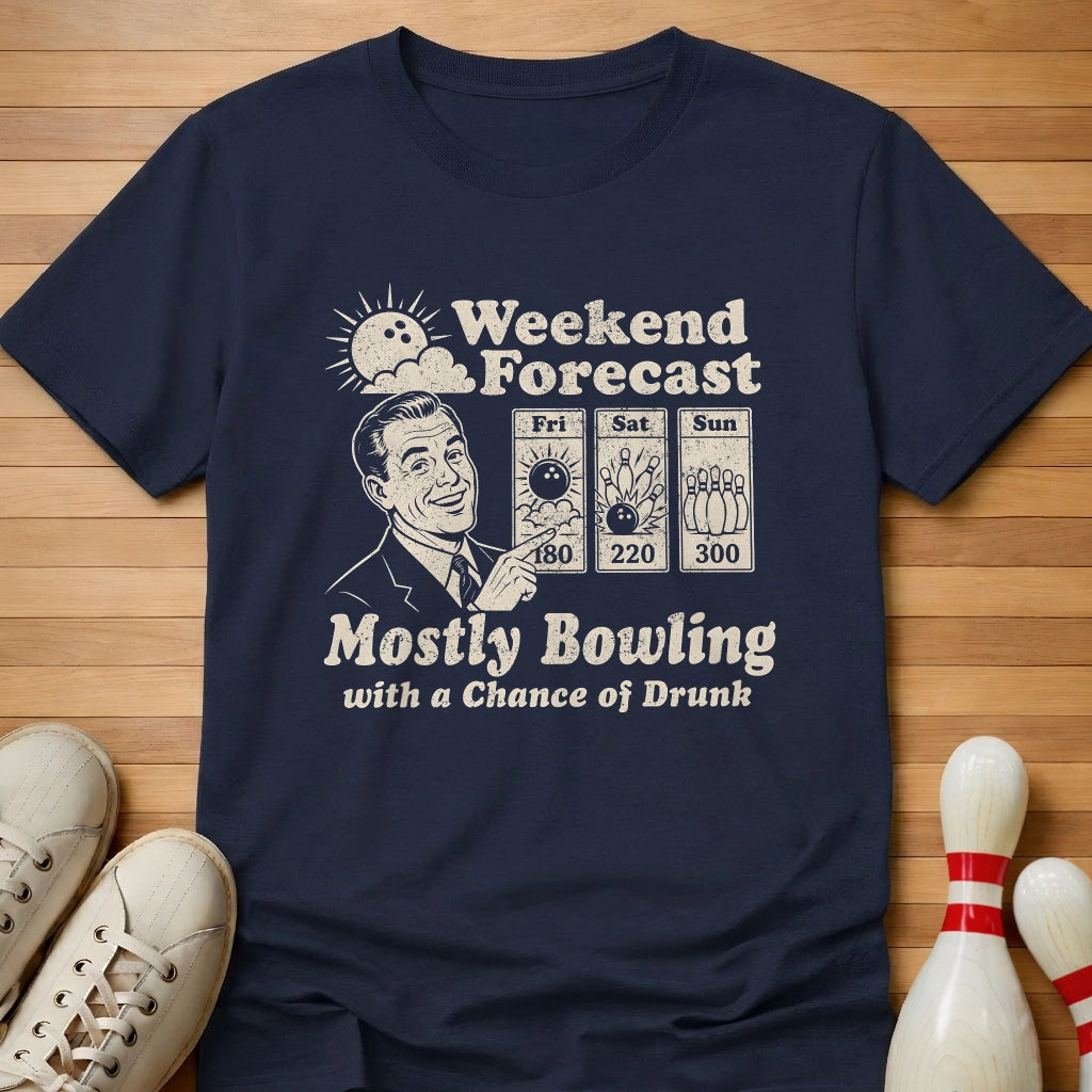 Forecast of Bowling T-Shirt