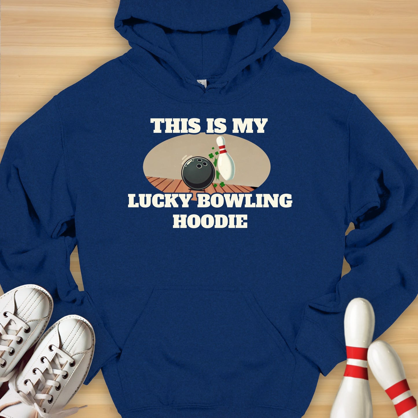 Lucky Bowling Hoodie Hoodie