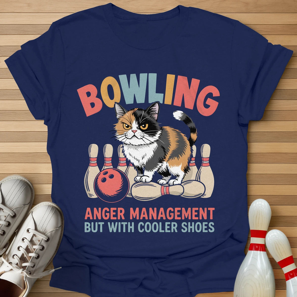 Bowling Anger Management T-Shirt