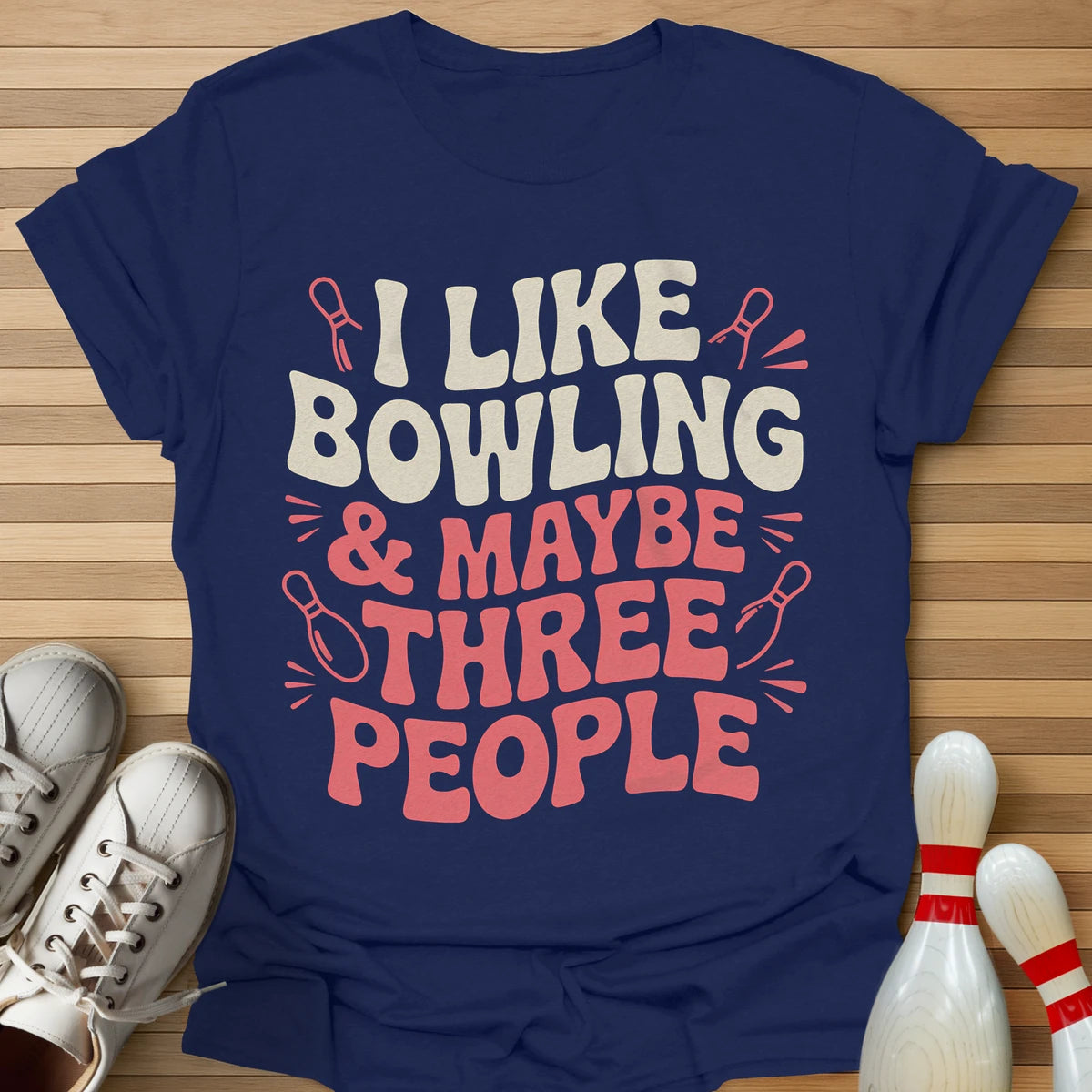 I Like Bowling Groovy T-Shirt