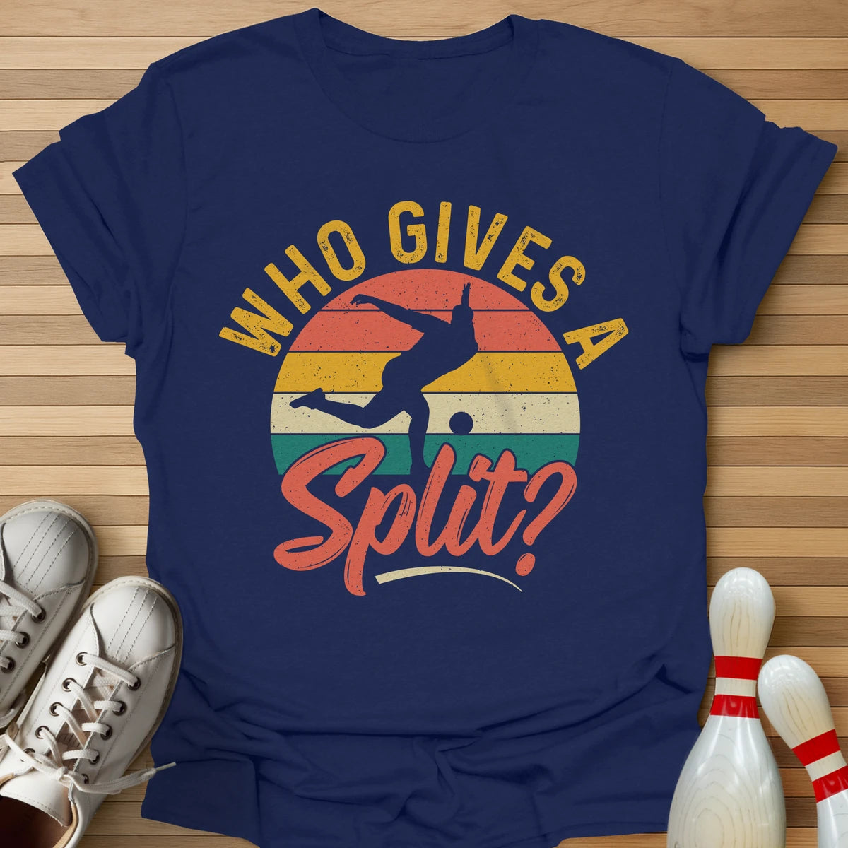 Retro Sunrise Who Gives T-Shirt