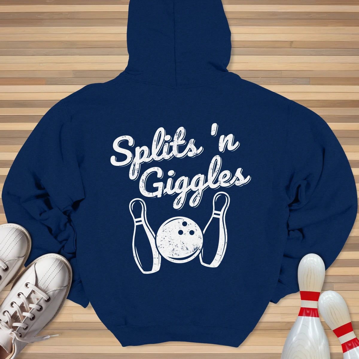 Splits Giggles Retro Hoodie