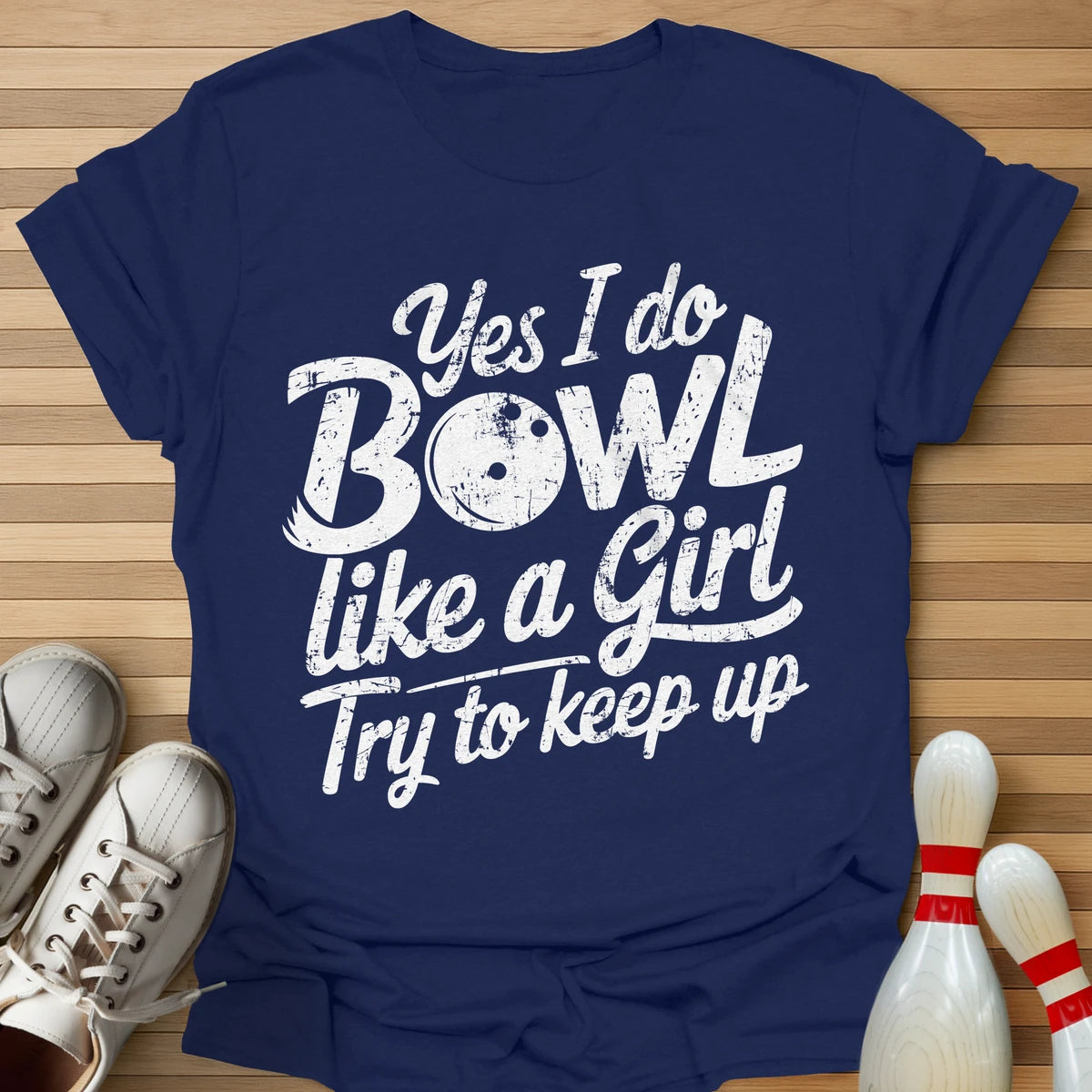 Bowl Like A Girl T-Shirt