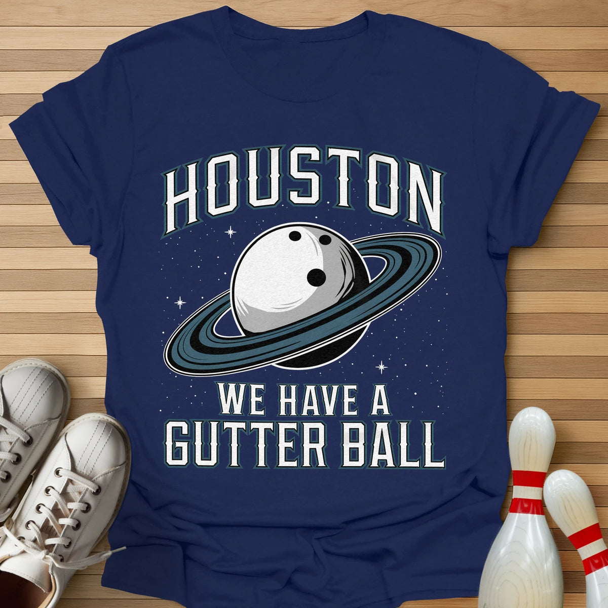 Gutter Ball In Space T-Shirt