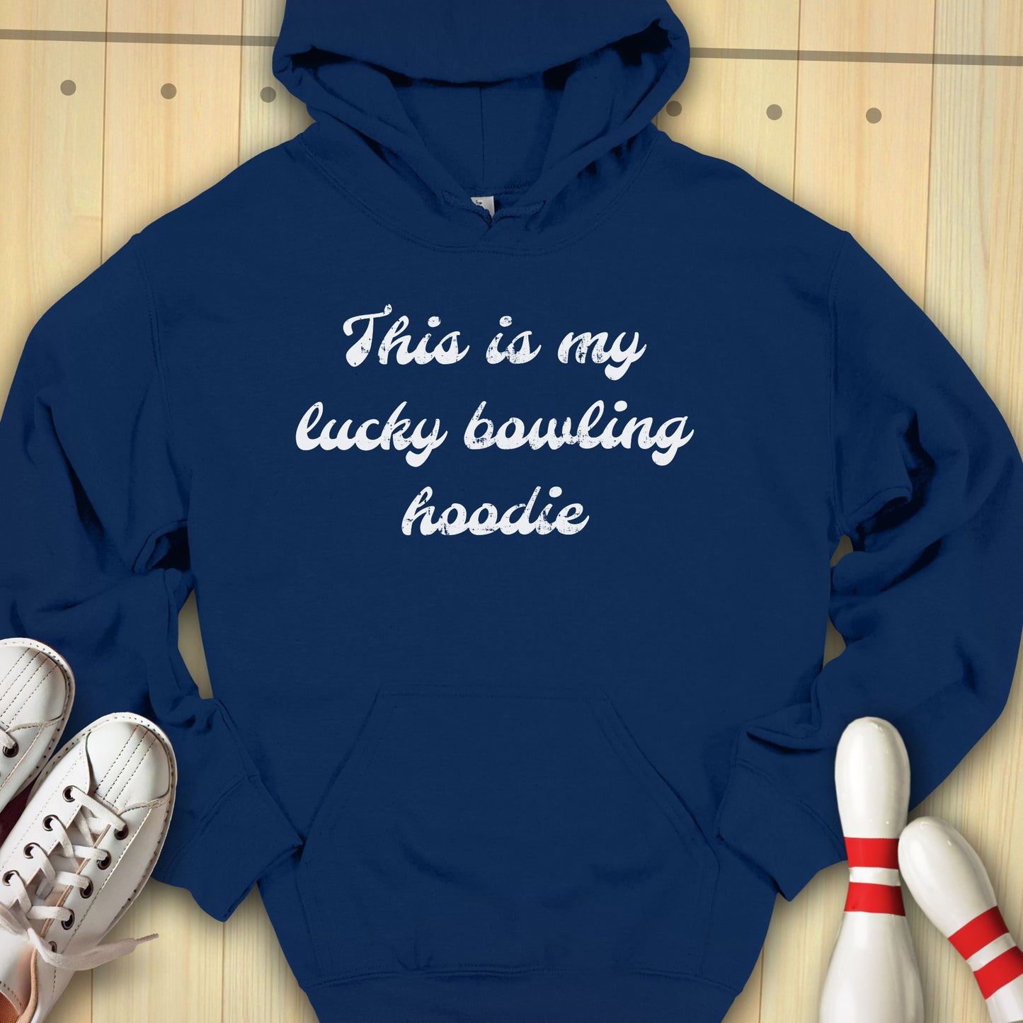 This Is My Lucky Bowling Hooded Sweatshirt