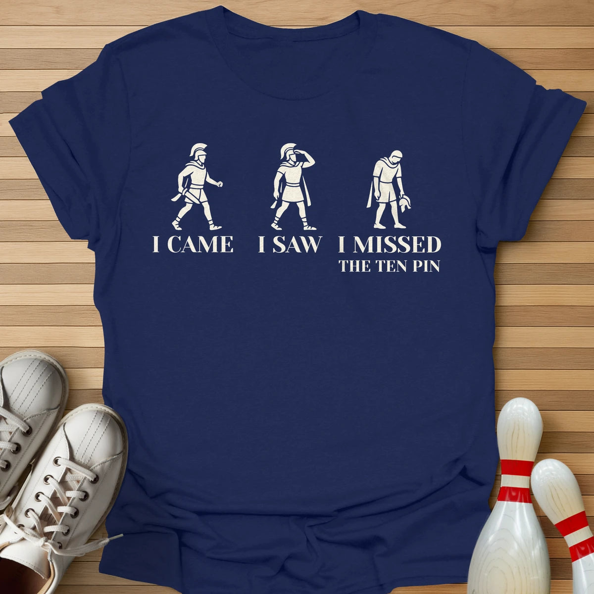 I Came I Saw Ten Pin T-Shirt