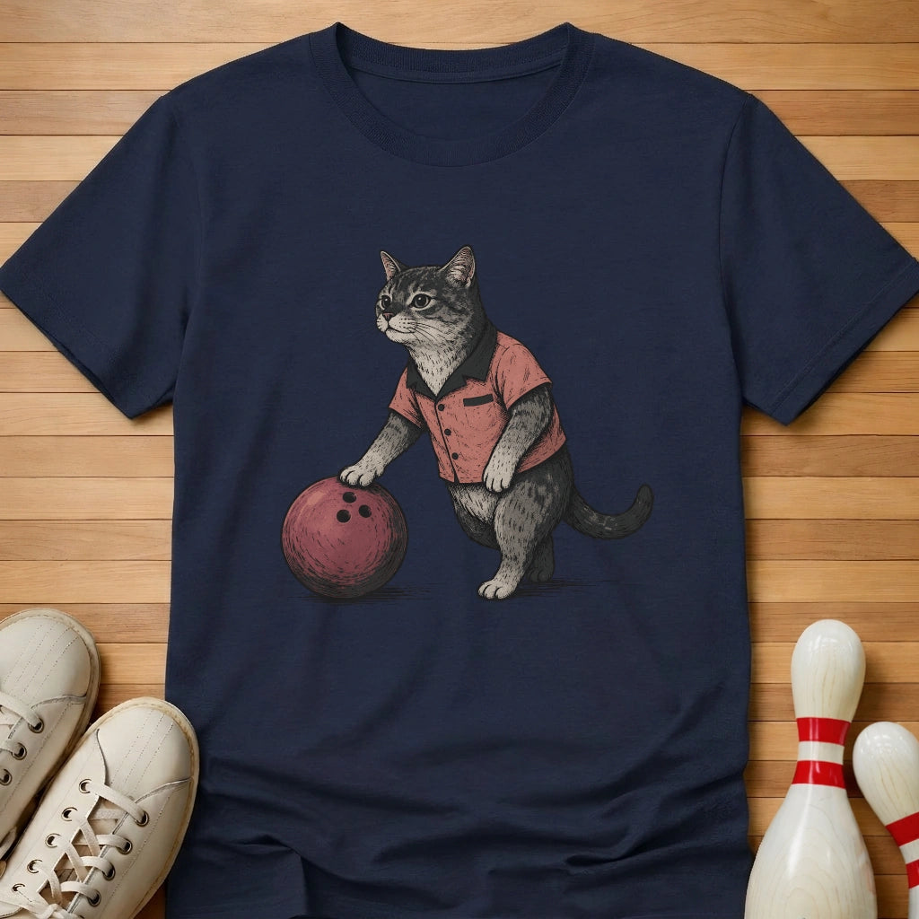 Cat Bowling T-Shirt