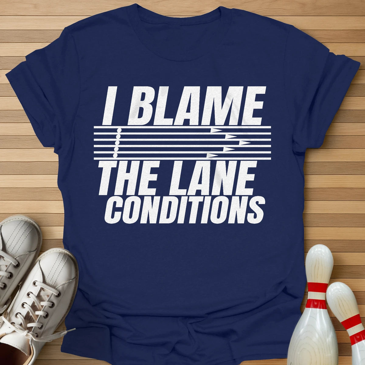 Blame Lane Conditions T-Shirt