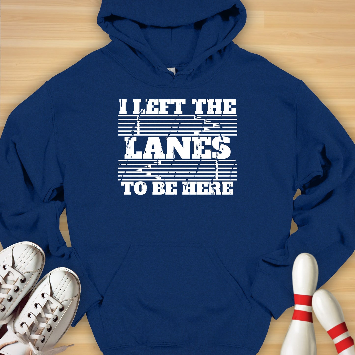 Left The Lanes Hoodie