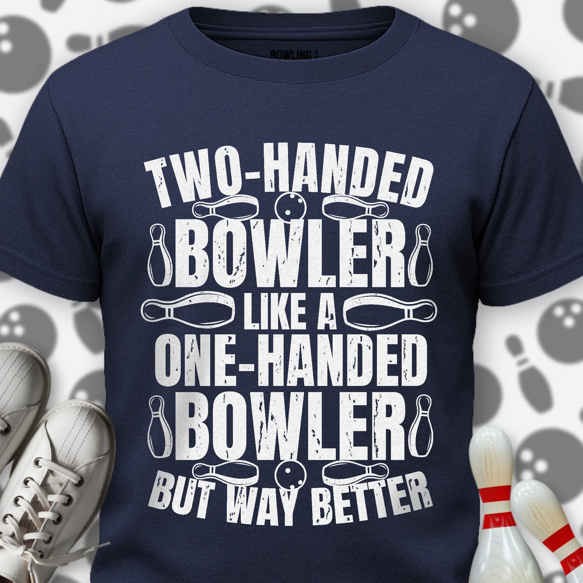 Two Handed Bowler T-Shirt