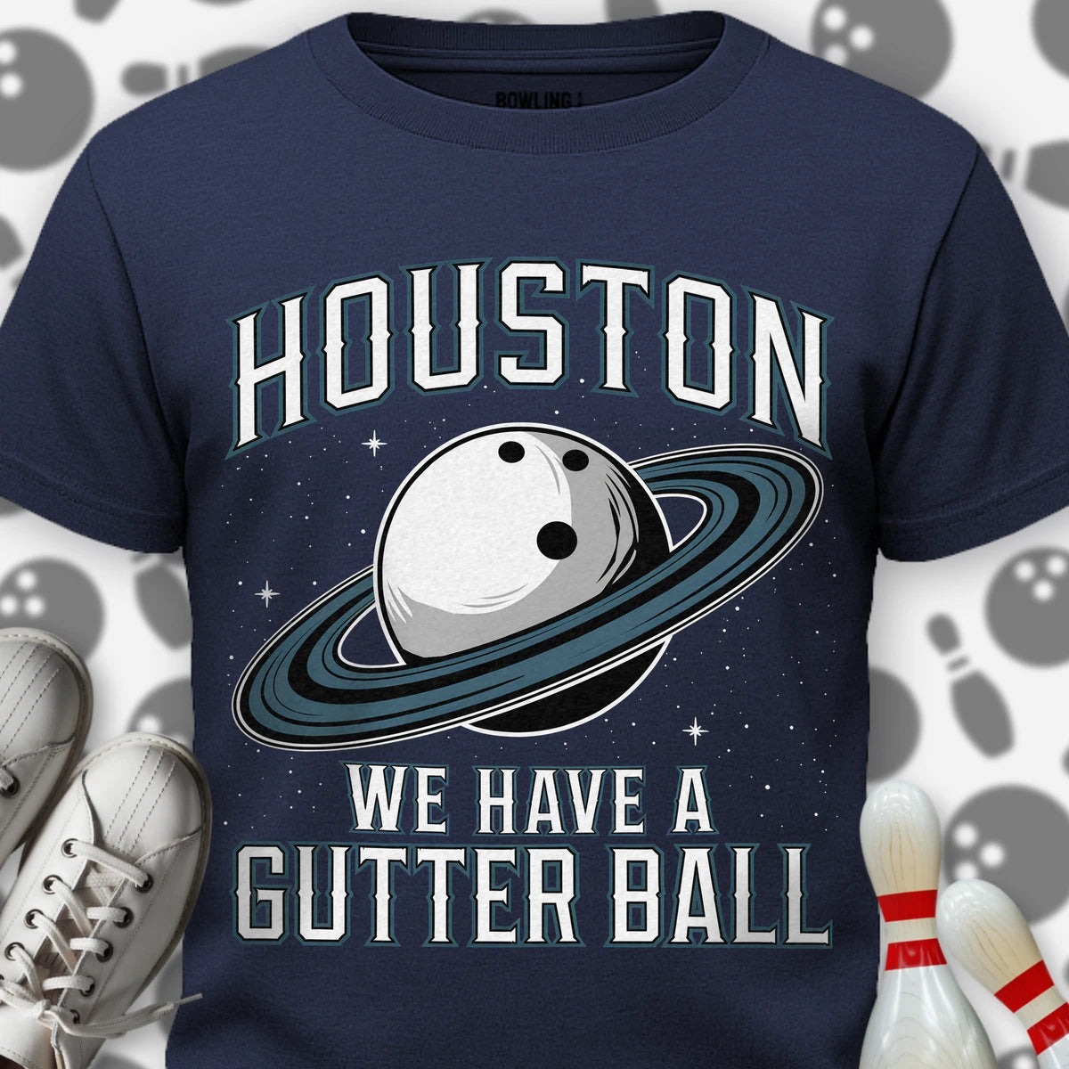 Gutter Ball In Space T-Shirt