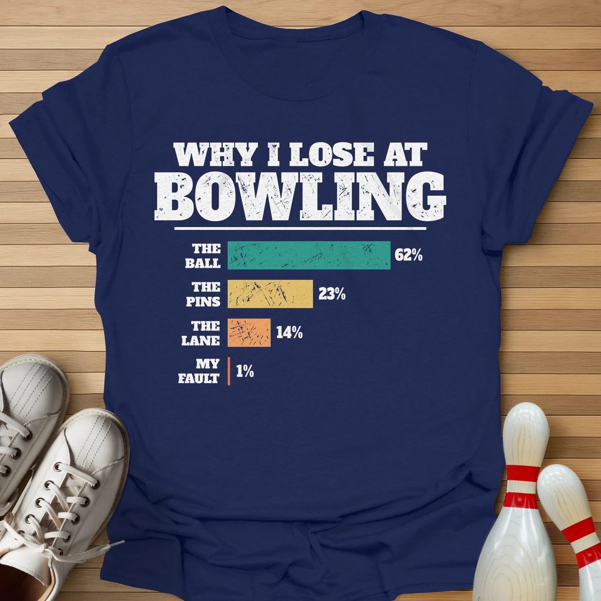 Why I Lose Chart T-Shirt