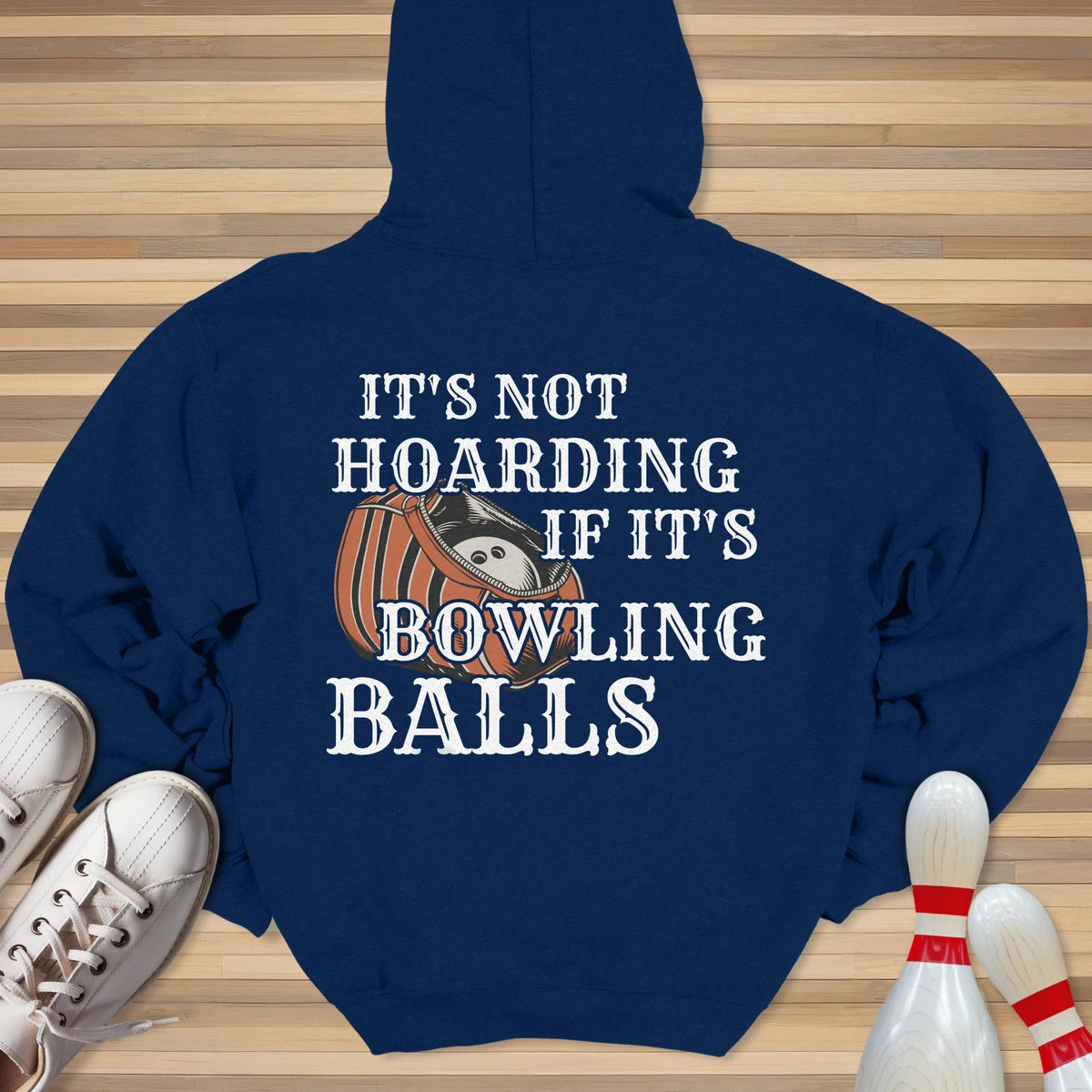 It's Not Hoarding Hoodie