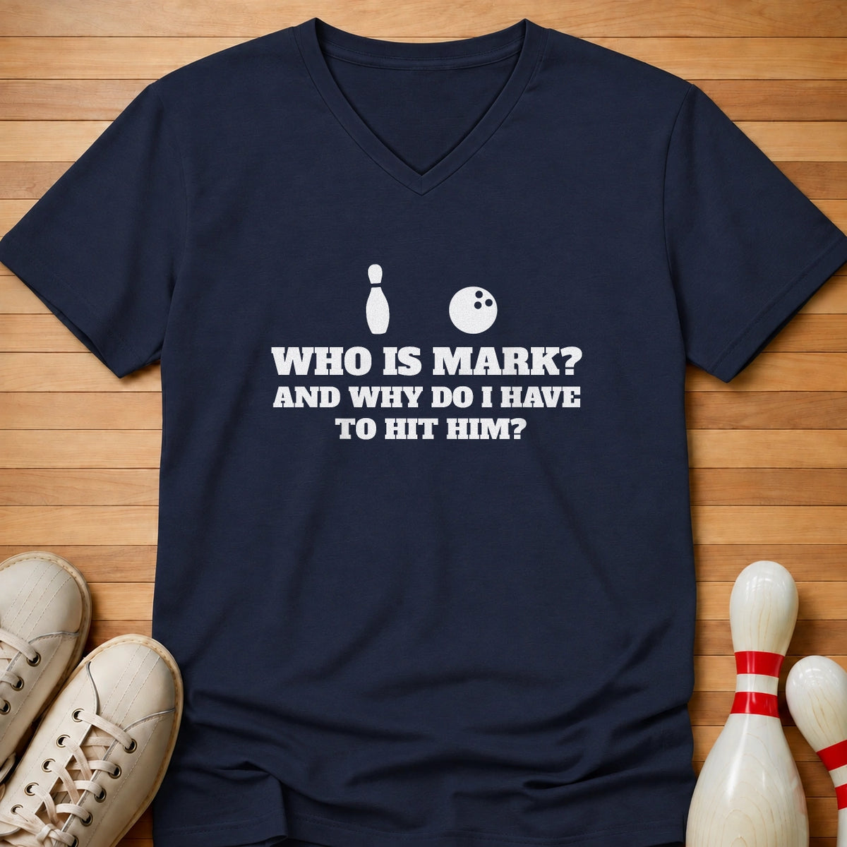 Who Is Mark Women's V-Neck