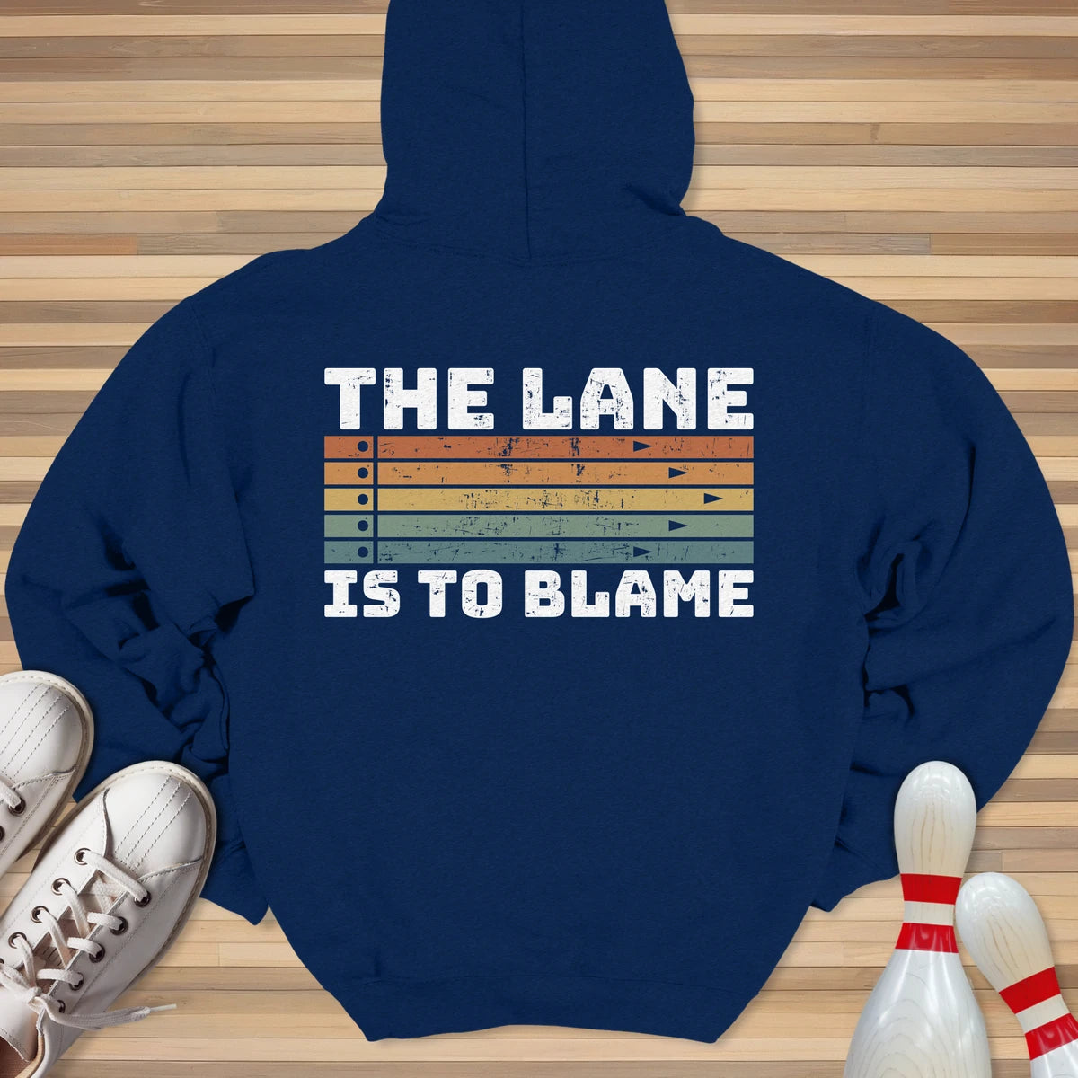 Lane Blame Retro Sunrise Hoodie