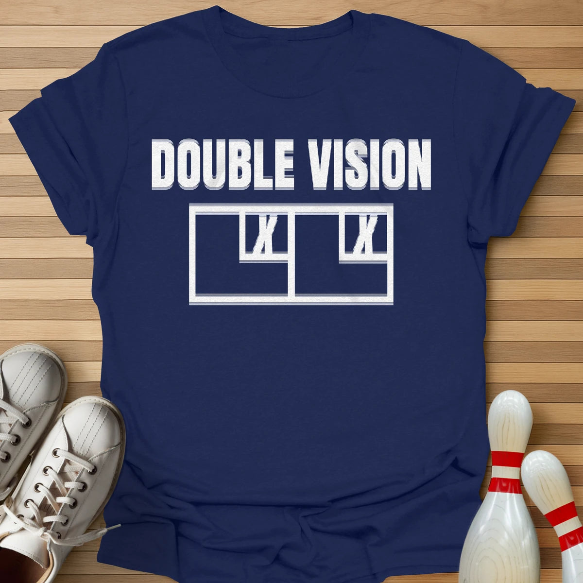 Double Vision Effect T-Shirt
