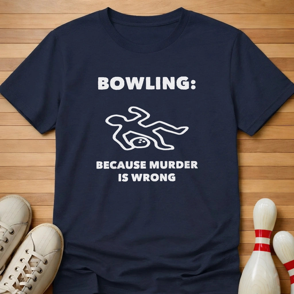 Bowling Murder T-Shirt