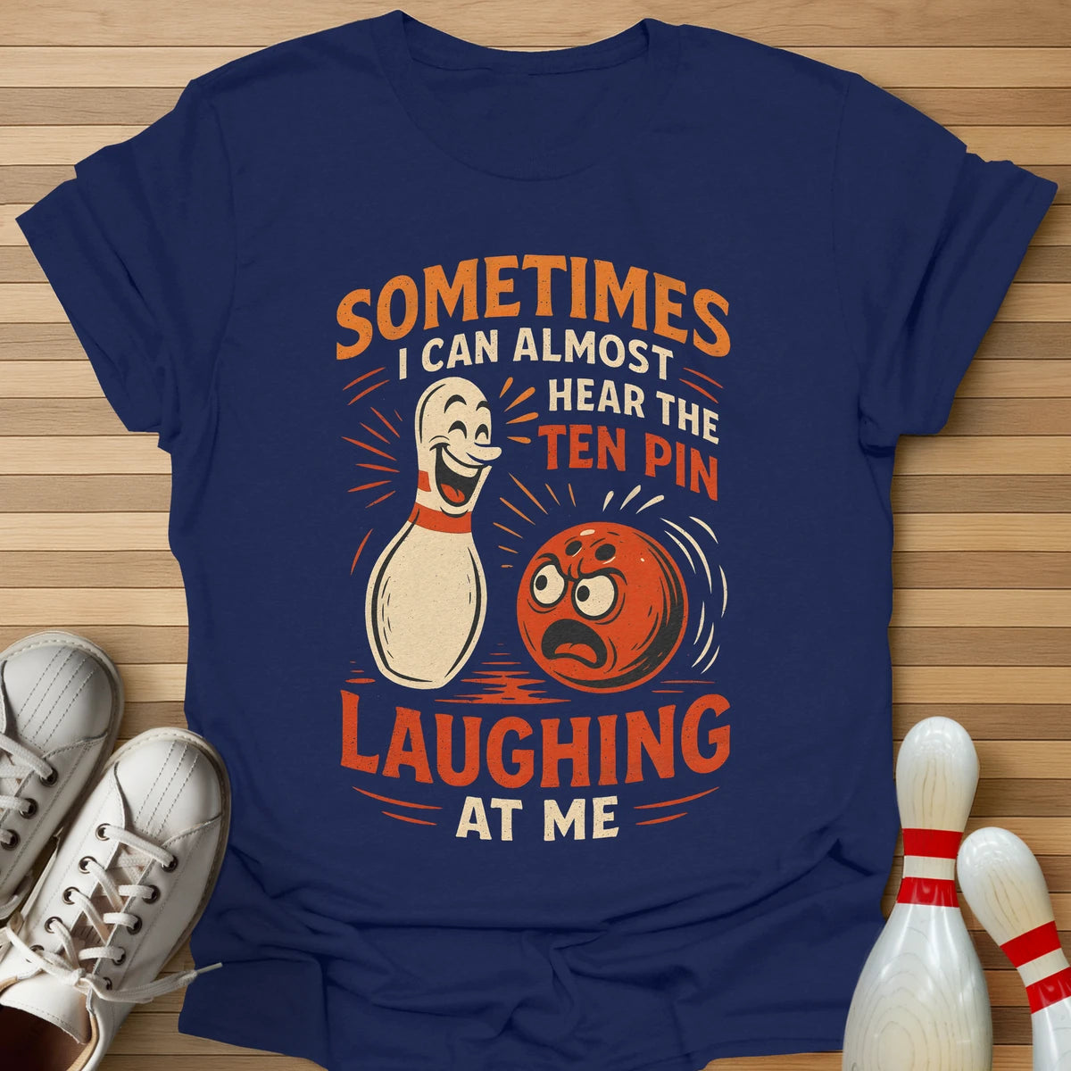 Laughing At Me Retro T-Shirt