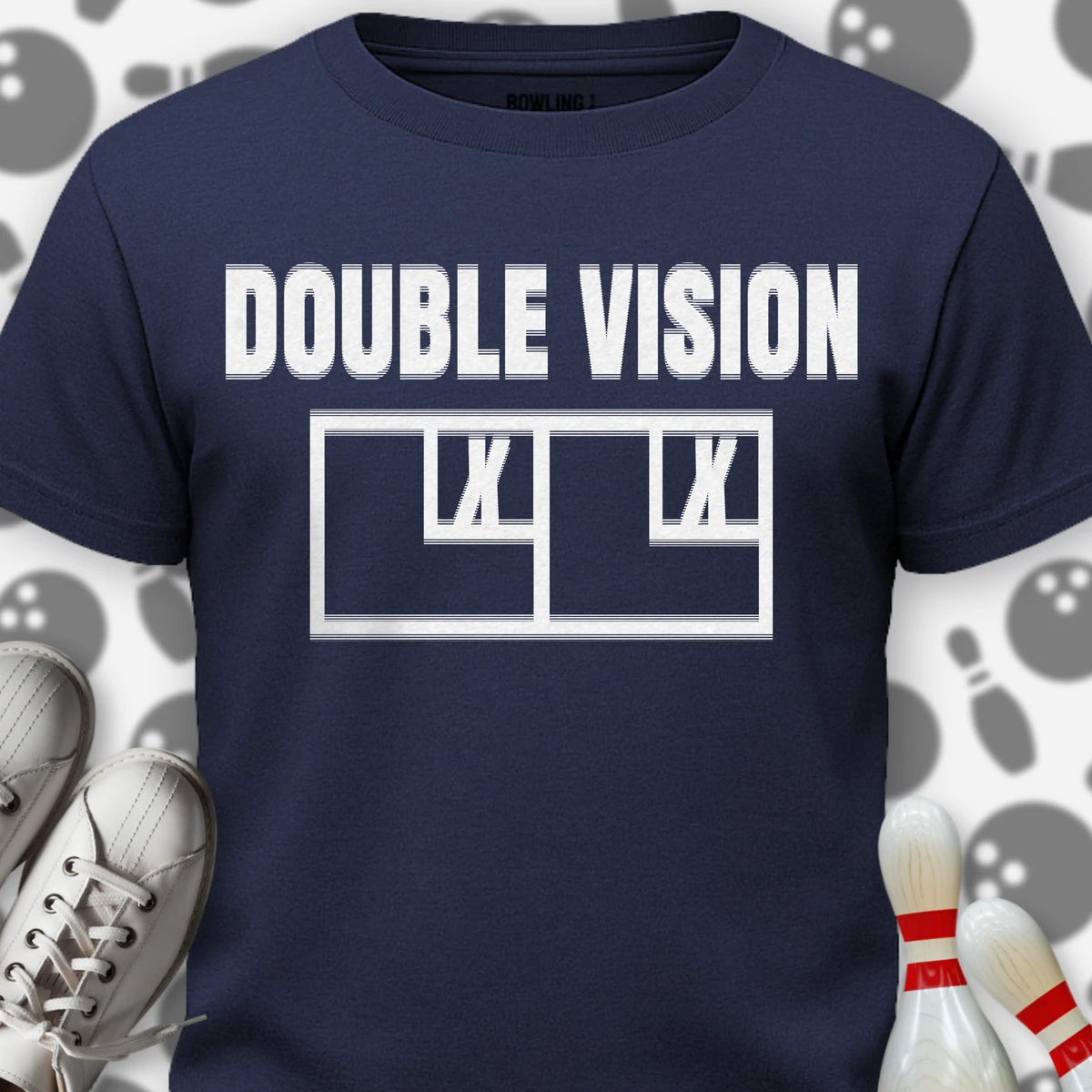 Double Vision Effect T-Shirt