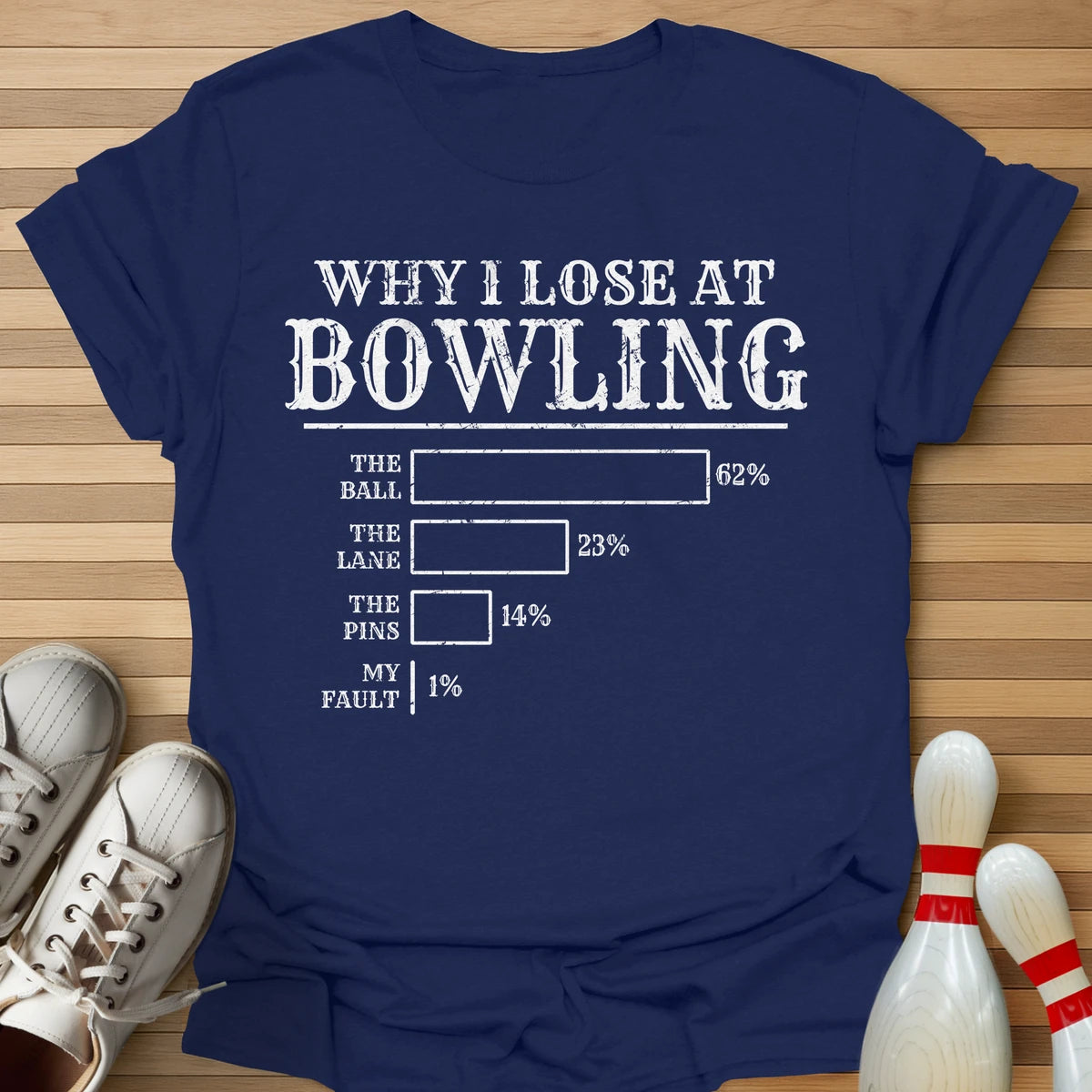 Why I Lose Chart Vintage T-Shirt
