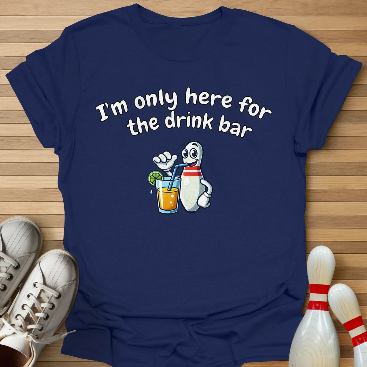 Drink Bar Pin T-Shirt