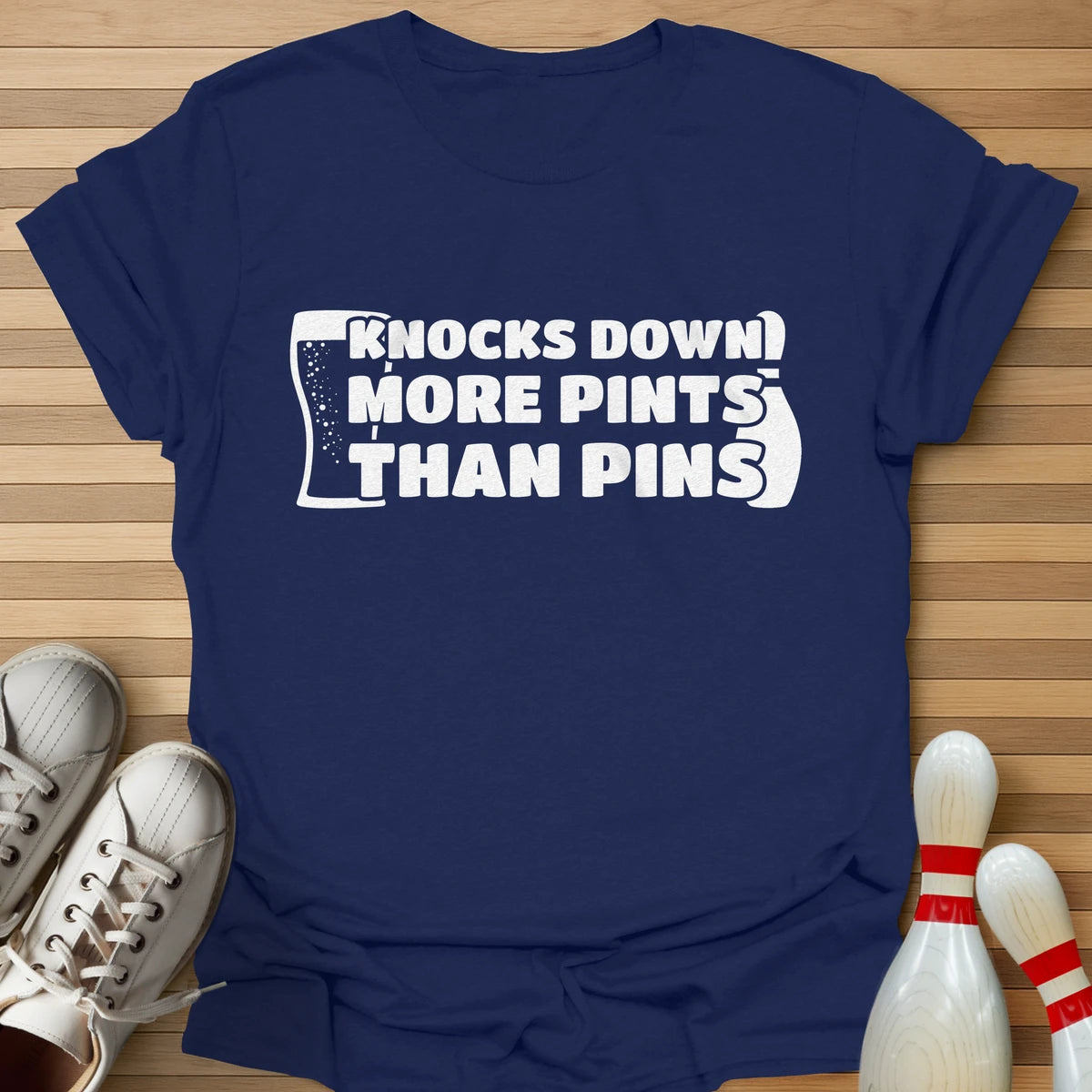 More Pints Than Pins T-Shirt