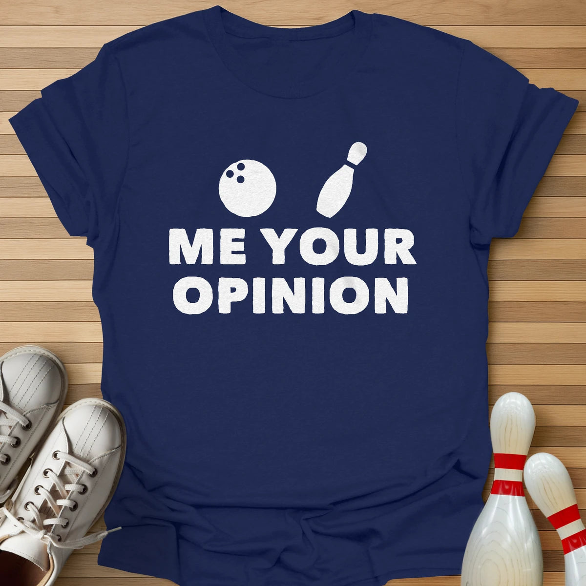 Bowling Spare Me Your Opinion T-Shirt