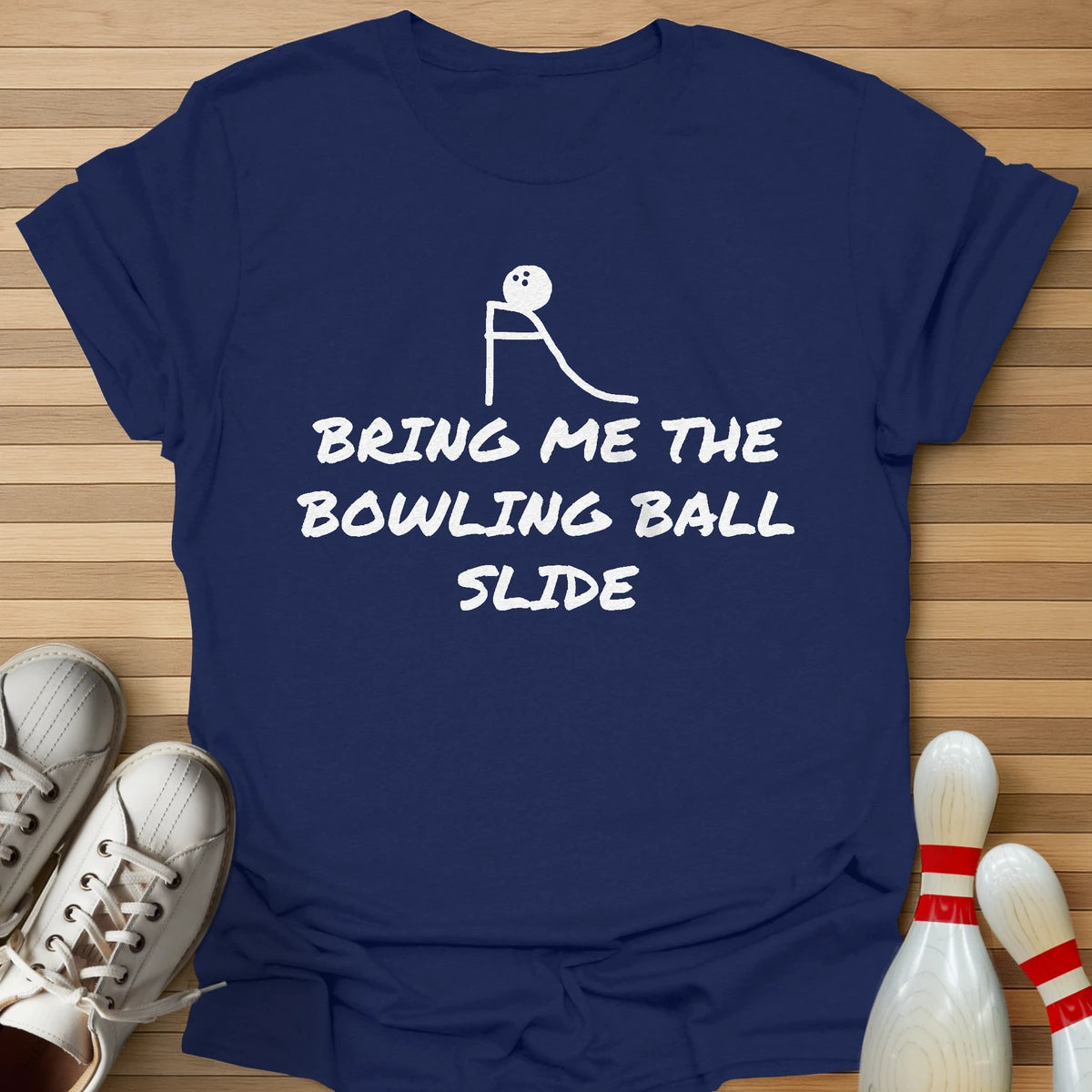 Bowling Ball Slide T-Shirt