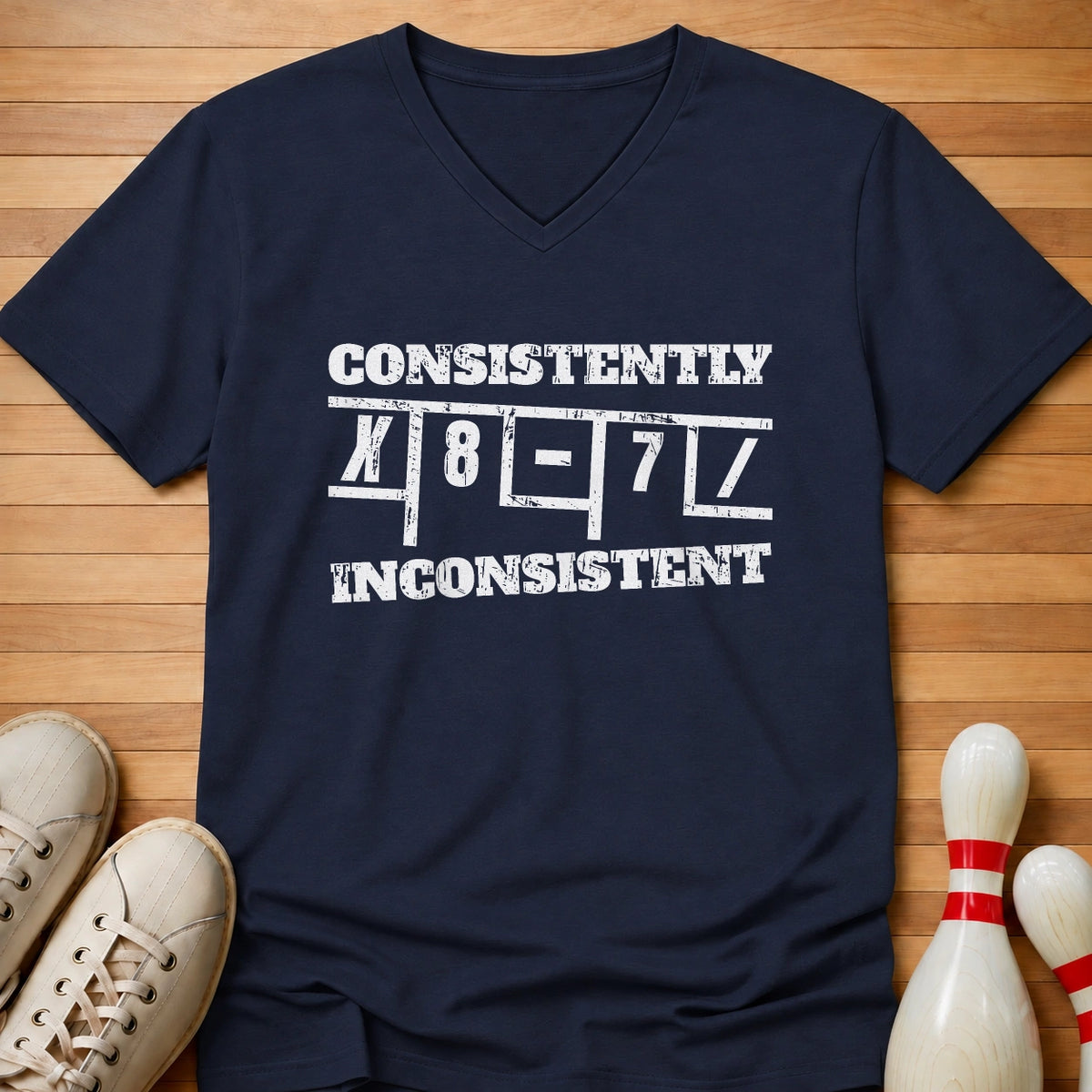 Consistently Inconsistent Women's V-Neck