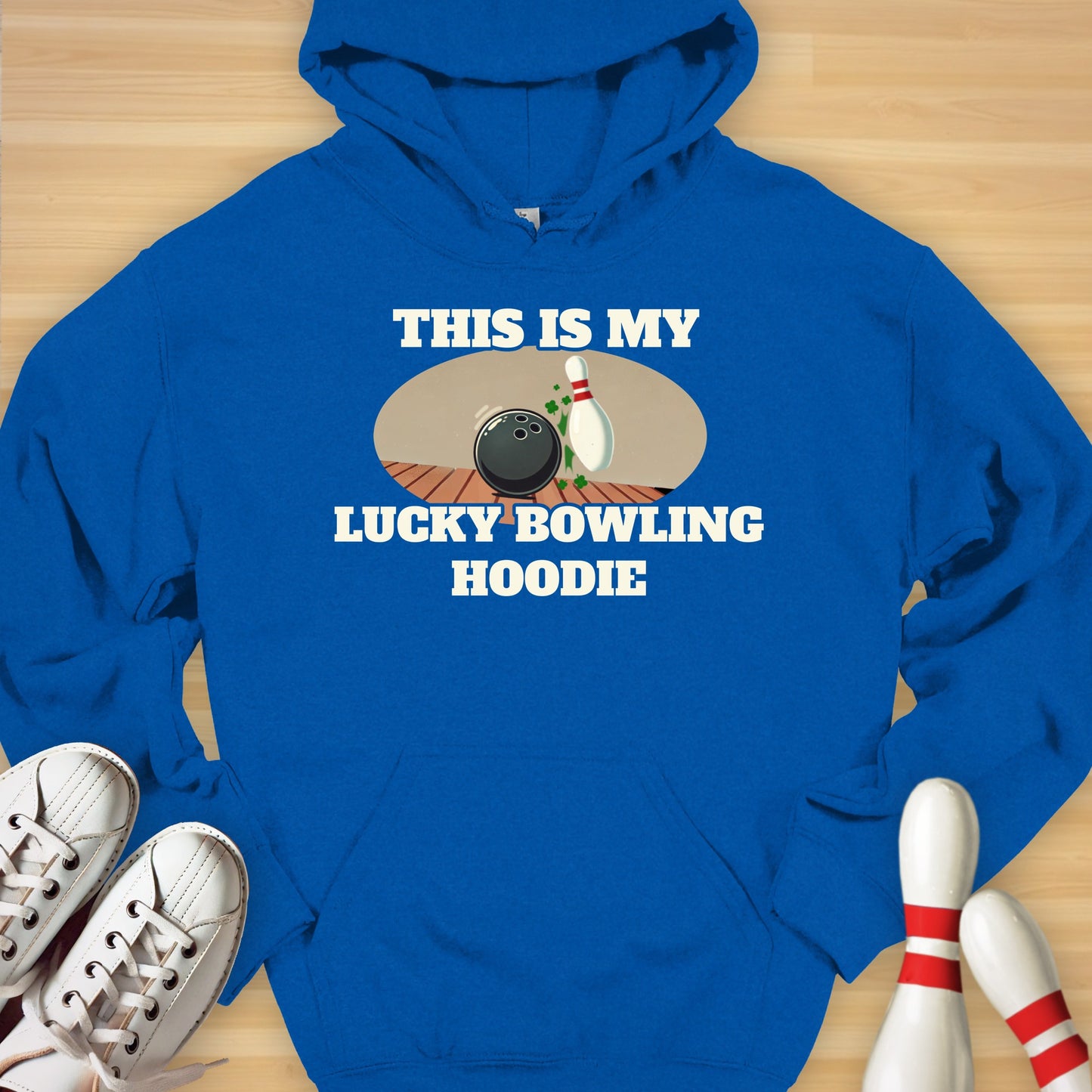 Lucky Bowling Hoodie Hoodie