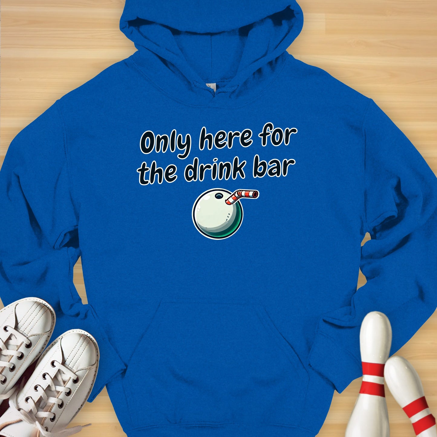 Only Here For The Drink Bar Hoodie